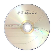 Load image into Gallery viewer, Optical Quantum DVD-R 4.7GB 16x Logo Top Media Disc  100pk Cake Box (FFP) OQDMR16LT-BX, 100 Discs
