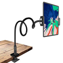 Load image into Gallery viewer, Cellet Flexible Gooseneck Tablet Desk Stand Adjustable Mount Holder Compatible to Galaxy S20 S20+ Tab S6 LTE Tab S6 S5e S4 Tab A 10.1 A 8.0 iPad Pro Mini Air 2019 Microsoft Surface Pro Kindle Fire HD
