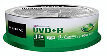 Load image into Gallery viewer, Sony DVD+R (15 pk Spindle)
