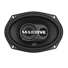 Load image into Gallery viewer, Massive Audio MX693  6x9 Inch, 120 Watts Max, 60 Watts RMS, MX Series Coaxial Speakers, 13mm Dome Ferro Fluid Tweeters+66mm Mid-range, 1  High Temp Voice Coils, 12dB Crossovers, 4 Ohm (Sold AS Pair)
