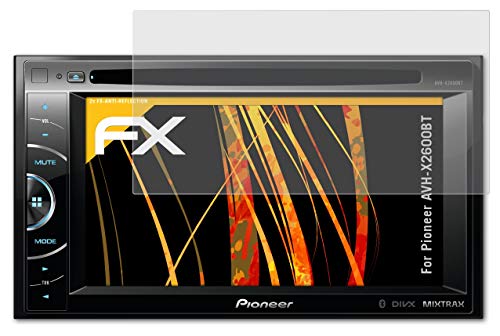 atFoliX Screen Protector Compatible with Pioneer AVH-X2600BT Screen Protection Film, Anti-Reflective and Shock-Absorbing FX Protector Film (2X)