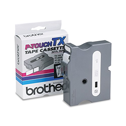 Brother P-Touch TX-1551 Laminated Tape - 0.95 x 50 - 1 Tape - Laminated Tape