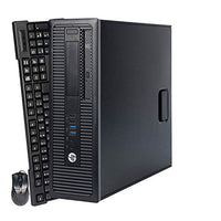 HP ELITEDESK 800 G1 SFF Slim Business Desktop Computer, Intel Core i5 4670 3.40 GHz, 4GB RAM, 500GB HDD, DVD, USB 3.0, Windows 10 Pro 64 Bit (Renewed)