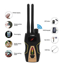 Load image into Gallery viewer, ASHATA T-8000 RF Signal Detector,Portable Anti Spy Camera Detector/GSM Audio Finder/GPS Scan Detector Anti-spy Bug with Large Detection Frequency Range.
