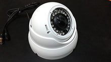 Load image into Gallery viewer, HD-CVI 1.3MP CMOS 720p HD (1305H x 1049V) Indoor/Outdoor IP66-rated 36 IR LED,Varifocal 2.8-12mm Lens, BNC 12V Dome/Eyeball Hi-Definition Security Camera (White)
