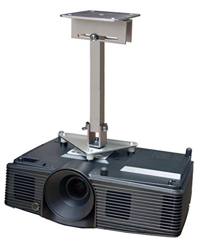 PCMD, LLC. Projector Ceiling Mount Compatible with ViewSonic PJD7583wi with Lateral Shift Coupling (12-Inch Extension)