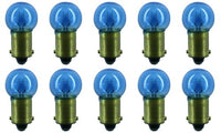CEC Industries #1895B (Blue) Bulbs, 14 V, 3.78 W, BA9s Base, G-4.5 shape (Box of 10)