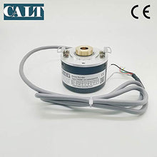 Load image into Gallery viewer, 2048P/R 60mm Shaft 12mm Push Pull Output 5V~26V Hollow Shaft Rotary Encoder
