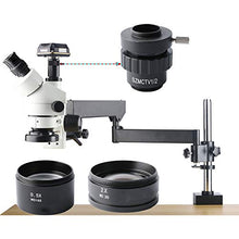 Load image into Gallery viewer, KOPPACE 10MP USB 3.0 Industrial Camera Trinocular Stereo Zoom Microscope 3.5X-90X Magnification Mobile Phone Repair Microscope
