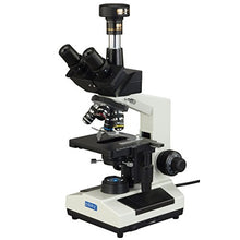 Load image into Gallery viewer, OMAX - Digital 40X-2500X Advanced Oil NA1.25 Darkfield Trinocular Compound LED Microscope + 5.0MP Camera with Measurement, Stitching, Extended Depth Software - M837ZL-A191BD-C50U
