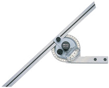 Load image into Gallery viewer, Mitutoyo 187-906, Universal Bevel Protractor, 12&quot; Blade, 5 minute Vernier Resolution
