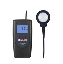 Load image into Gallery viewer, BYQTEC LX-1262V Digital Portable Lux Meter with LCD Display Separate Light Sensor Illuminance Measurement with Multi-Parameter Lux and FC
