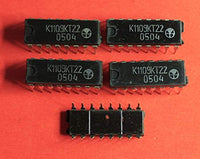 S.U.R. & R Tools IC/Microchip USSR K1109KT22 Analogue ULN2003A 10 pcs