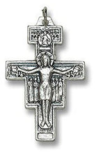 Load image into Gallery viewer, Autom San Damiano Crucifix Pendant on Flip Ring
