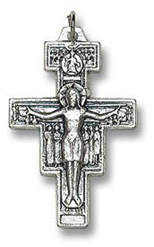 Autom San Damiano Crucifix Pendant on Flip Ring
