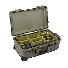 Load image into Gallery viewer, A-Mode Padded Divider Set to fit Pelican1510 IM2500 HPRC2550W OD Green ArmyGreen (N0 case)
