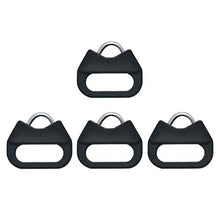 Load image into Gallery viewer, VKO Lug Ring Camera Strap Triangle Split Ring Hook Plastic Cap Compatible with All Brand D-SLR Rangefinder Mirrorless Camera W/Round Eyelet(2 Pair)
