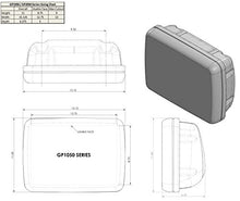 Load image into Gallery viewer, NavPod GP1056 SailPod Pre-Cut for Garmin GPSMAP 6008/6208 for 9.5&quot; Wide Guard (Requires Garmin 90 Right Angle Marine Network Cables)
