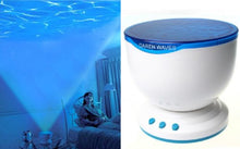 Load image into Gallery viewer, NuoYa001 Romantic Ocean Sea Daren Waves LED Night Light Projector Speaker Lamp Decorate
