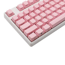 Load image into Gallery viewer, Side-Printed Thick PBT OEM Profile 87 ANSI Keycaps for MX Switches Mechanical Keyboard (Only Keycap) (Pink)
