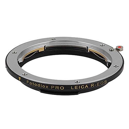 Fotodiox Pro Lens Mount Adapter Compatible with Leica R SLR Lens to Canon EOS (EF, EF-S) Mount D/SLR Camera Body - with Gen10 Focus Confirmation Chip