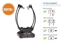 Load image into Gallery viewer, TV Ears Dual Digital Wireless Headset System, Use 2 headsets at Same time, Connects to Both Digital and Analog TVs, TV Hearing Aid Device for Seniors and Hard of Hearing-11841
