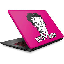 Load image into Gallery viewer, Skinit Decal Laptop Skin Compatible with Omen 15in - Officially Licensed Betty Boop Betty Boop Pink Background Design
