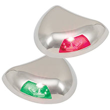 Load image into Gallery viewer, Perko Stealth Series LED Side Lights - Horizontal Mount - Red/Green Marine, Boating Equipment
