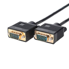 Load image into Gallery viewer, VGA Cable SVGA Super Video Cord Male 15 PIN Wire Monitor 3ft, 6ft,10ft, 15ft, 25ft, 30ft, 50ft, 100ft (100FT)
