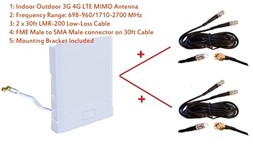 3G 4G LTE Indoor Outdoor Wide Band MIMO Antenna for D-Link DWR-923 DWR-921 DWR-922