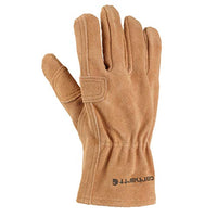 Carhartt Men's Leather Fencer Work Glove, Brown, Large