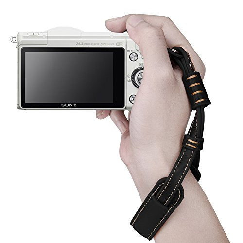 Wolven Vintage Camera Hand Wrist Strap Belt Compatible With All Dslr/Slr Camera, Black