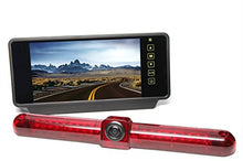 Load image into Gallery viewer, Backup Camera System with Universal Third Brake Light Camera by Rear View Safety RVS-917619P
