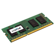 Load image into Gallery viewer, Crucial 4GB Single DDR3 1333 MT/s (PC3-10600) CL9 SODIMM 204-Pin 1.35V/1.5V Notebook Memory Module CT51264BF1339
