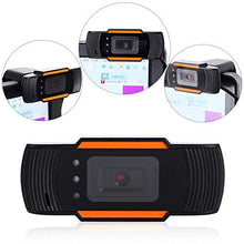Load image into Gallery viewer, ASHATA HD Webcam, USB 2.0 PC Video Record HD Webcam Web Camera with MIC for Computer PC Laptop

