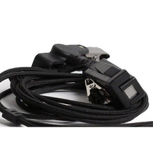 Load image into Gallery viewer, 2-Wire Acoustic Tube Fiber Cord Earpiece Mic for Kenwood 2-Pin Series Handhelds (3 Year Warranty)
