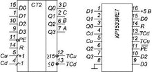 Load image into Gallery viewer, S.U.R. &amp; R Tools KR1533IE7 Analogue SN74ALS193 IC/Microchip USSR 25 pcs
