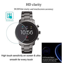 Load image into Gallery viewer, Youniker 3 Pack For Fossil Q Explorist Gen 4 Screen Protector Tempered Glass For Fossil Q Gen 4 Explorist HR Smart Watch Screen Protectors Foils Glass 9H 0.3MM,Anti-Scratch,Bubble Free
