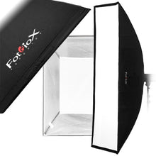 Load image into Gallery viewer, Fotodiox Pro 24&quot;x80&quot; Softbox PLUS Grid / Eggcrate for Studio Strobe / Flash with Soft Diffuser and Dedicated Speedring, for Multiblitz Profilux Strobe / Flash Light
