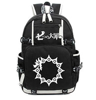 Siawasey Anime The Seven Deadly Sins Cosplay Luminous Bookbag Backpack School Bag