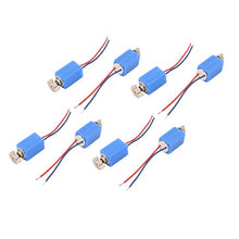 Load image into Gallery viewer, Aexit 8 Pcs Accessories DC 3V 4 x 8mm 3500RPM Mini Vibration Motor Blue for Accessory Kits Cell Phone
