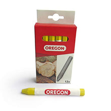 Load image into Gallery viewer, Oregon 295363 Multi Surface Marking Crayon - Yellow (Pack of 12)
