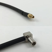 Load image into Gallery viewer, 12 inch RG188 MMCX Male to MS147 Angle Male Pigtail Jumper RF coaxial Cable 50ohm Quick USA Shipping
