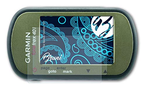 Bruni Screen Protector Compatible with Garmin Foretrex 401 Protector Film, Crystal Clear Protective Film (2X)