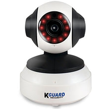Load image into Gallery viewer, KGUARD Security QRT-501 Motion Technology HD Wireless Wi-Fi Pan/Tilt IP Camera with Night Vision, 720P, White
