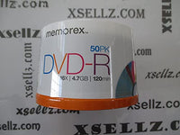 Imation Memorex Dvd-r X 50 - 4.7 Gb - Storage Media (05639) -