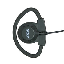 Load image into Gallery viewer, ARC G35002 D-Ring Headset Earpiece Lapel Mic for Kenwood TK and NX Series 2-Pin Radios
