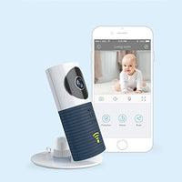 JTD  Smart Wireless IP Wi-Fi DVR Security Surveillance Camera with Motion Detector Two-Way Audio & Night Vision Best Security Camera Baby Monitor for Your Baby, Home, Pet or Business (Space Grey)