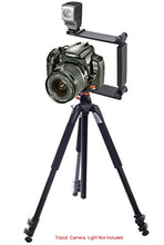 Load image into Gallery viewer, Aluminum Mini Folding Bracket for Nikon 1 J4 (Accommodates Flashes, Lights Or Microphones)
