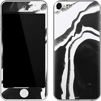 Skinit Decal MP3 Player Skin Compatible with iPod Touch (6th Gen 2015) - Officially Licensed Originally Designed Black Marble Ink Design